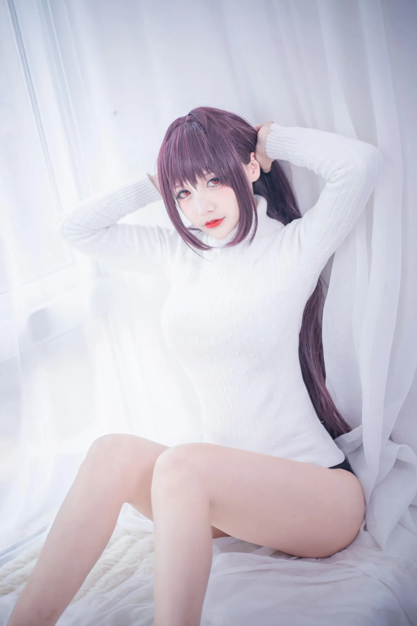 仙九Airi – NO.07 斯卡哈毛衣 [21P]插图